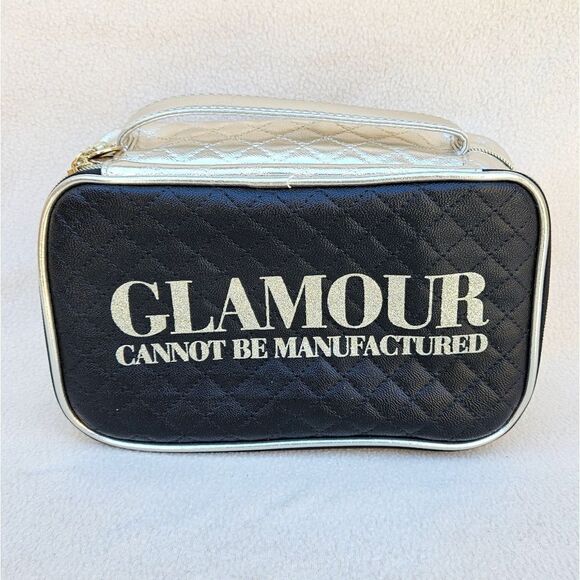 NWOT Marilyn Monroe Glamour Cannot Be Manufactured Cosmetic Bag - Picture 1 of 11